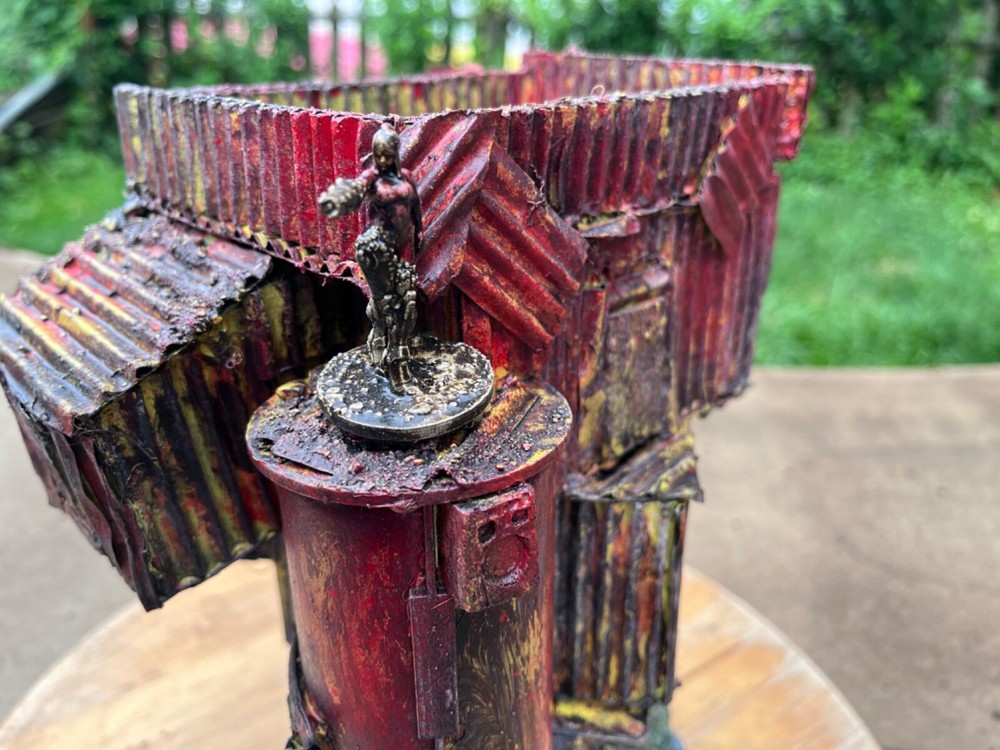 Sci-Fi Terrain pieces .14 – Tabletop Gaming scratch built.