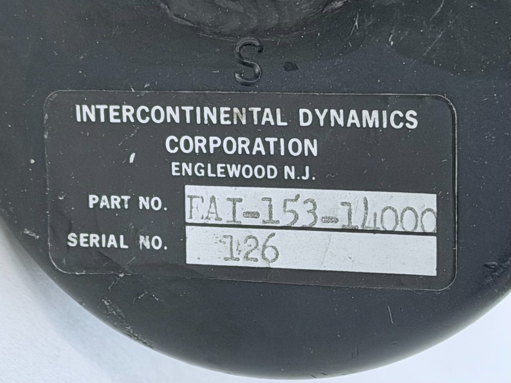 Encoding Altimeter Intercontinental Dynamics EAI-153-14000 Vintage 1973 Avionics