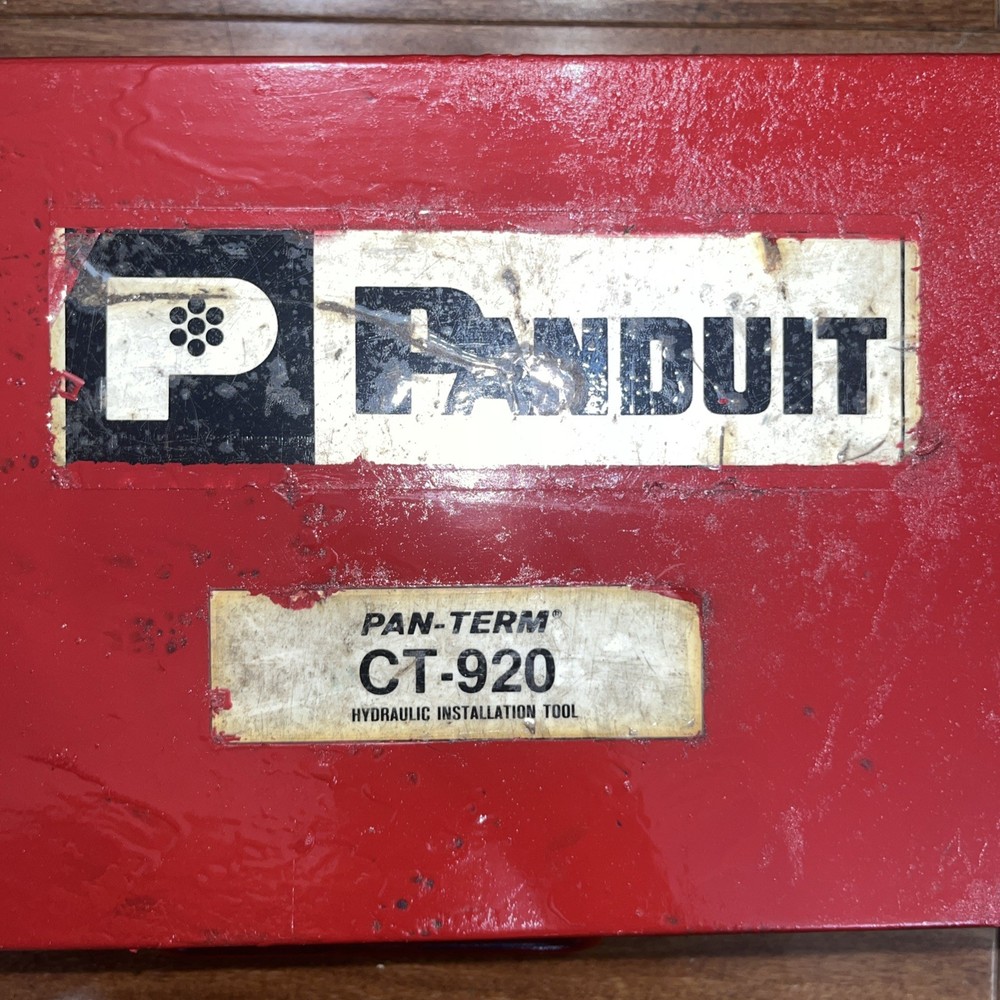 Panduit CT-920 Pan-term Hydraulic Crimping Tool