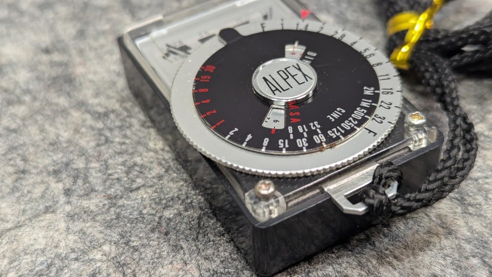 🔥Works🔥 Vintage Alpex Light Exposure Meter