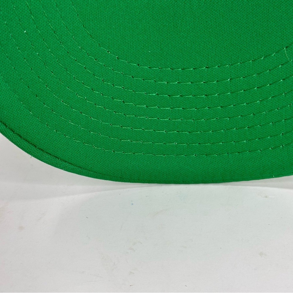 Smiley Face Trucker Cap - GREEN