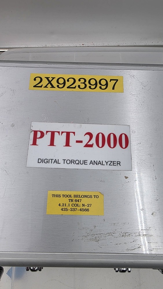 Mountz 072999 PTT-2000 Torque Analyzer