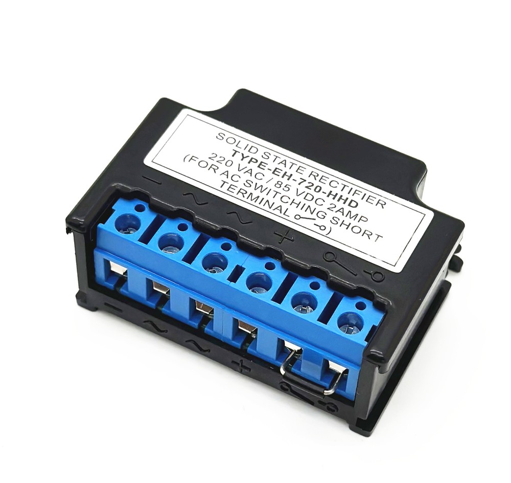 SOLID STATE RECTIFIER EH-720-HHD 220VAC/85VDC 2AMP brake rectifier module