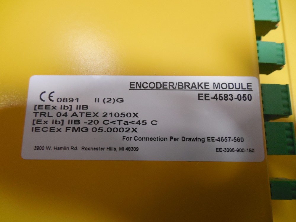USED Fanuc EE-4583-050 7th Axis Encoder / Brake Module Rev. F