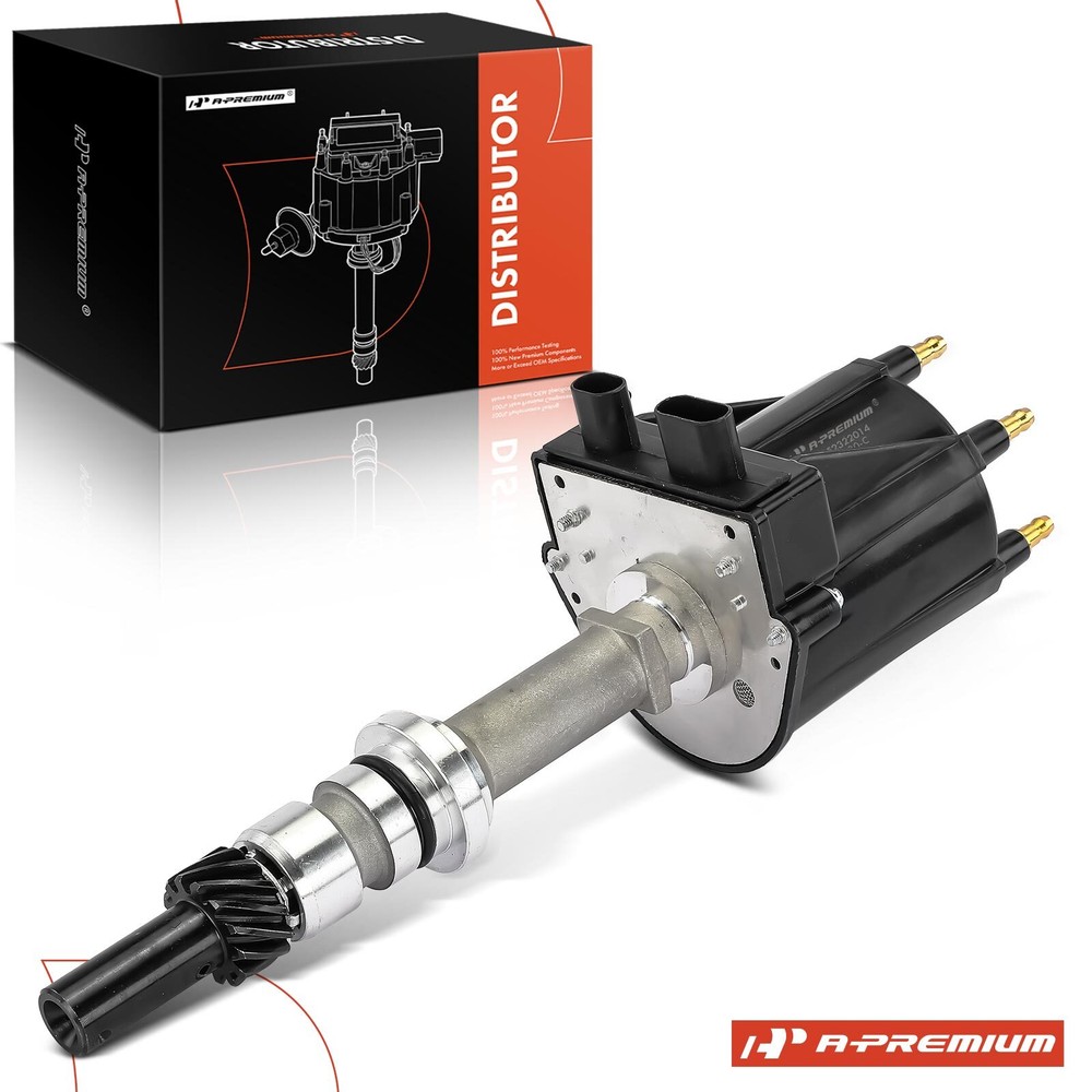 A-Premium Ignition Distributor with Cap & Rotor for Chevy Camaro 85-92 Pontiac