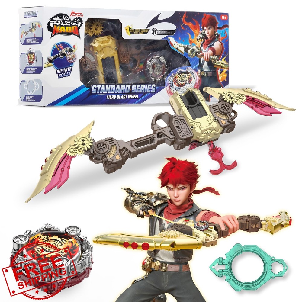 INFINITY NADO S7 Battle Top, Fiery Blast Metal