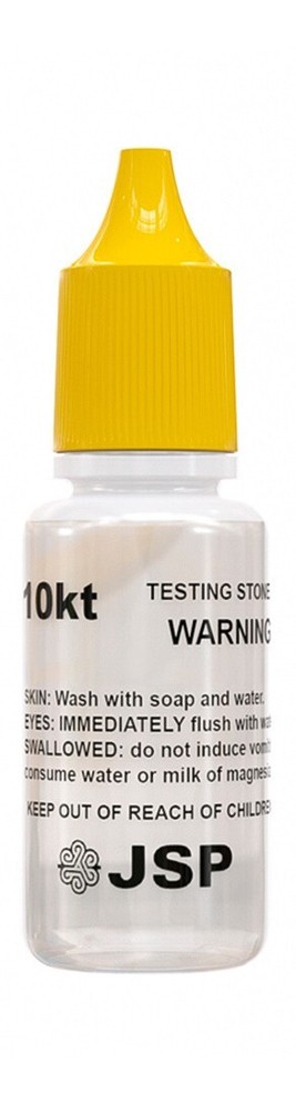 12 Bottles 10K Gold Testing Solution Gold Testing Acids Check Authenticity JSP