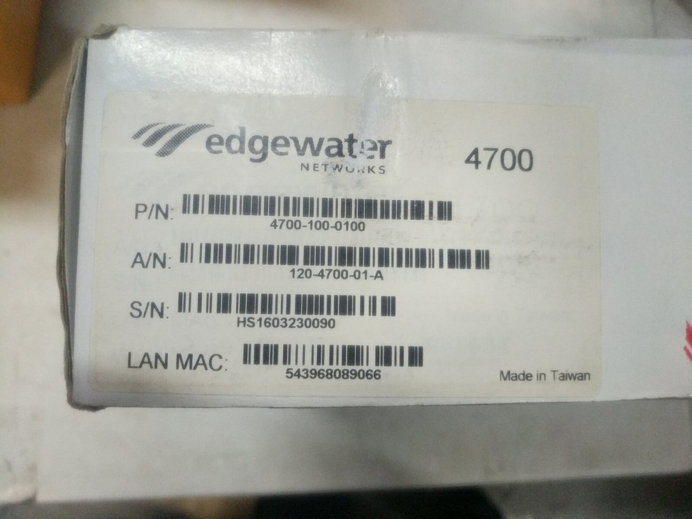 Edgewater Networks 4700