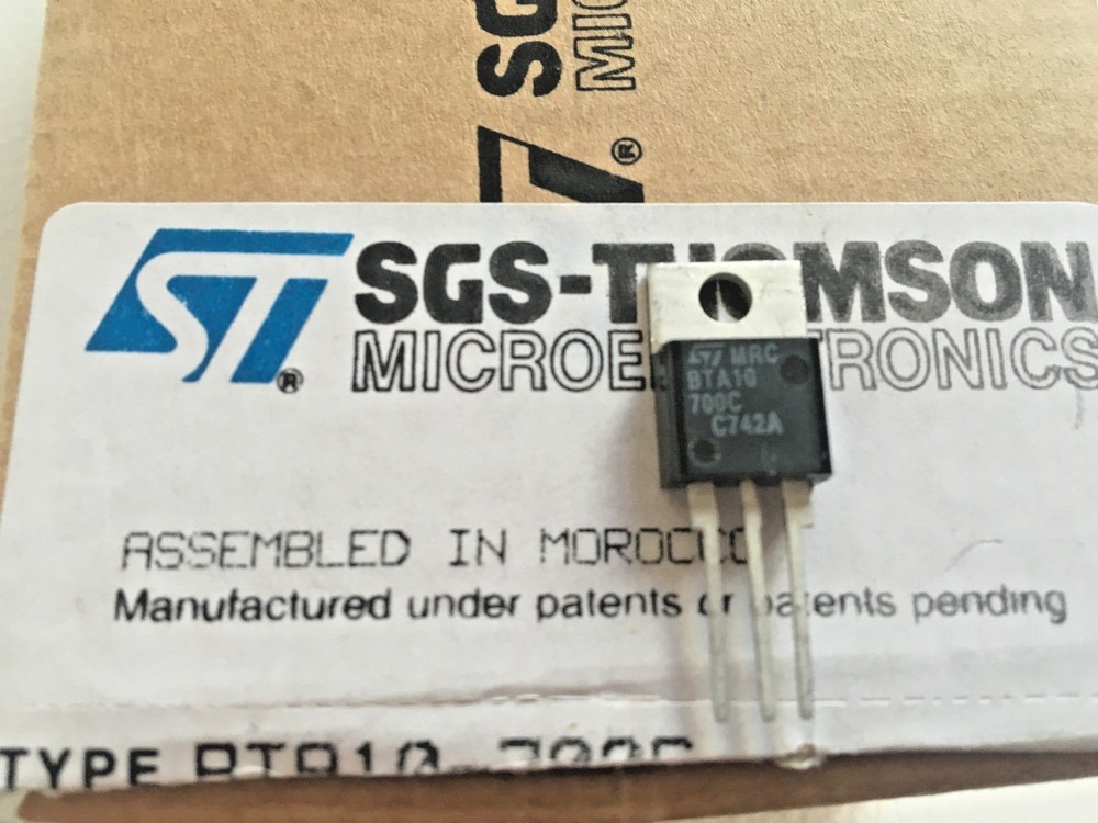 20 Pieces | BTA10-700C TRIAC by SGS