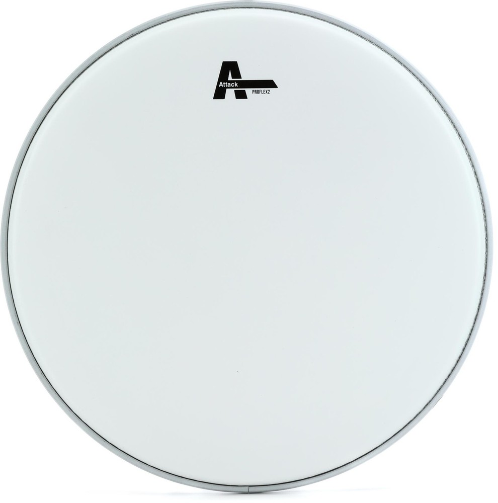 Attack Proflex 2 Coated Drumhead - 14-inch (2-pack) Bundle