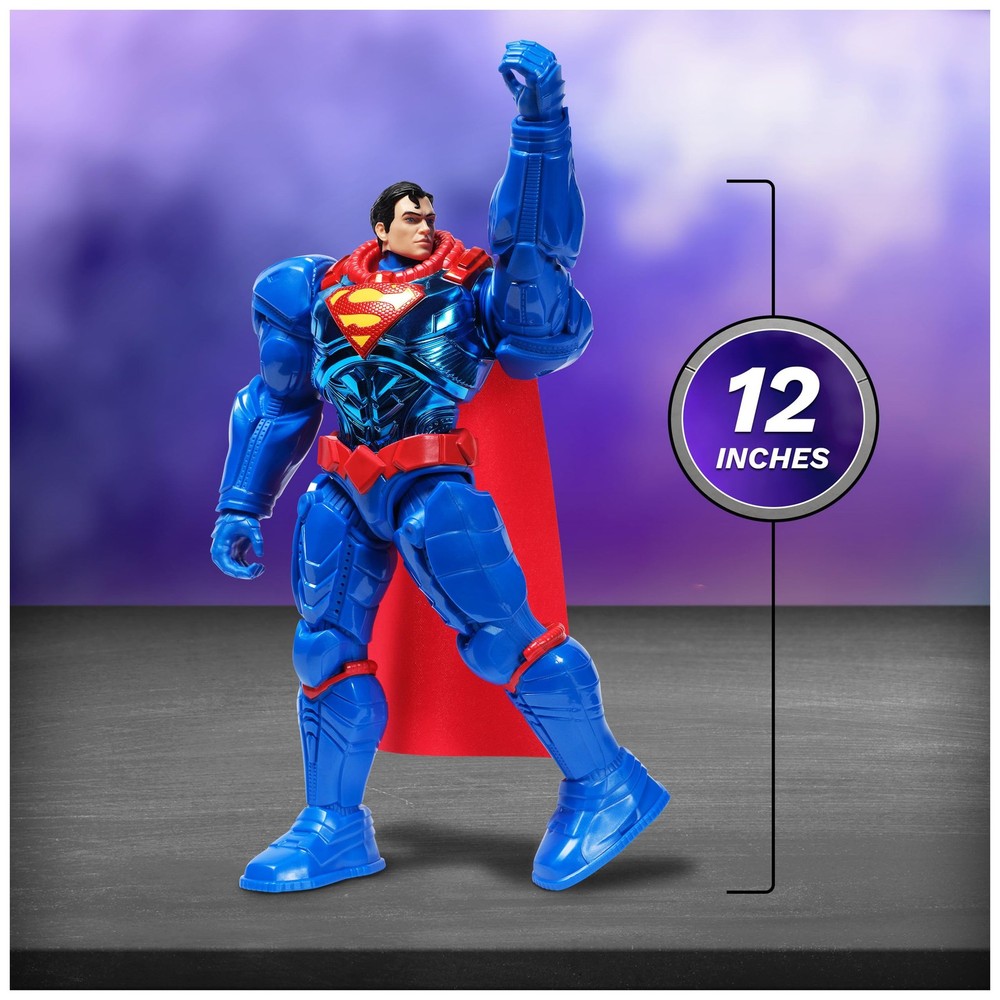 DC Comics, Metal Force Superman Action Figure, One Size, Multicolor