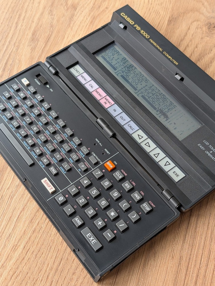 Vintage CASIO PB-1000 Pocket Personal Computer Tested READ!