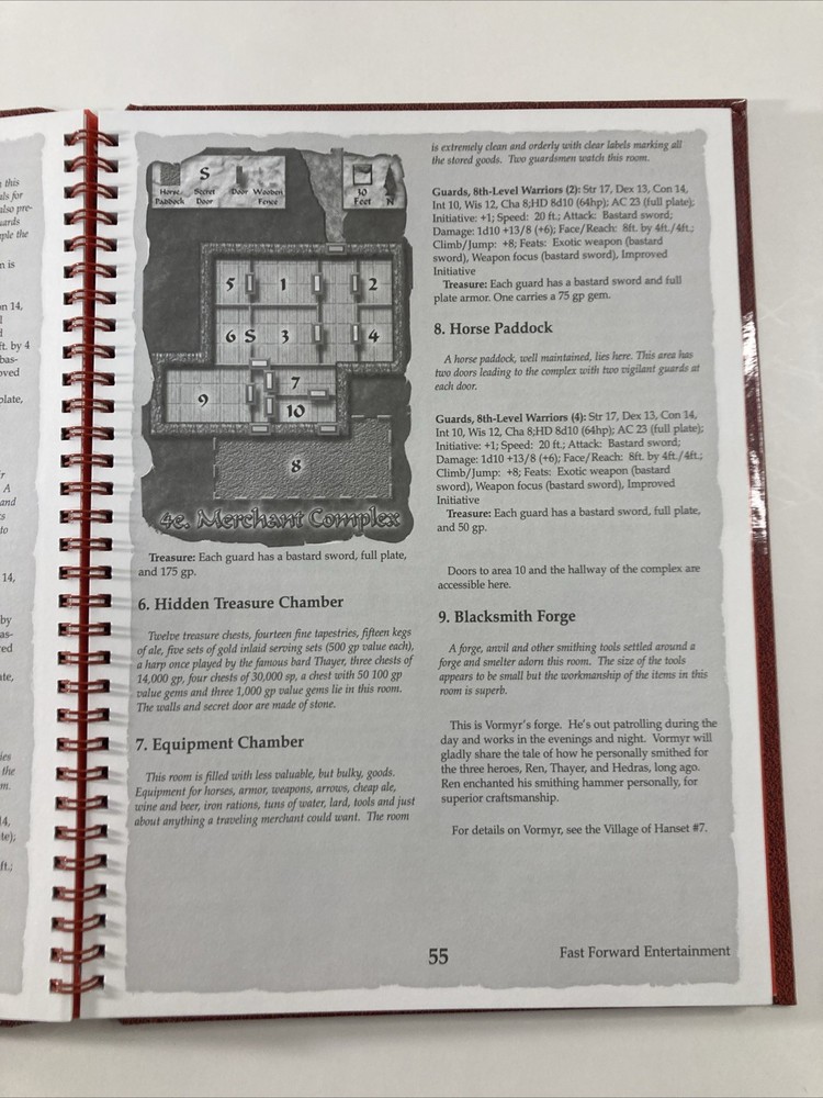 Fast Forward d20 RPG Treasure Quests NM