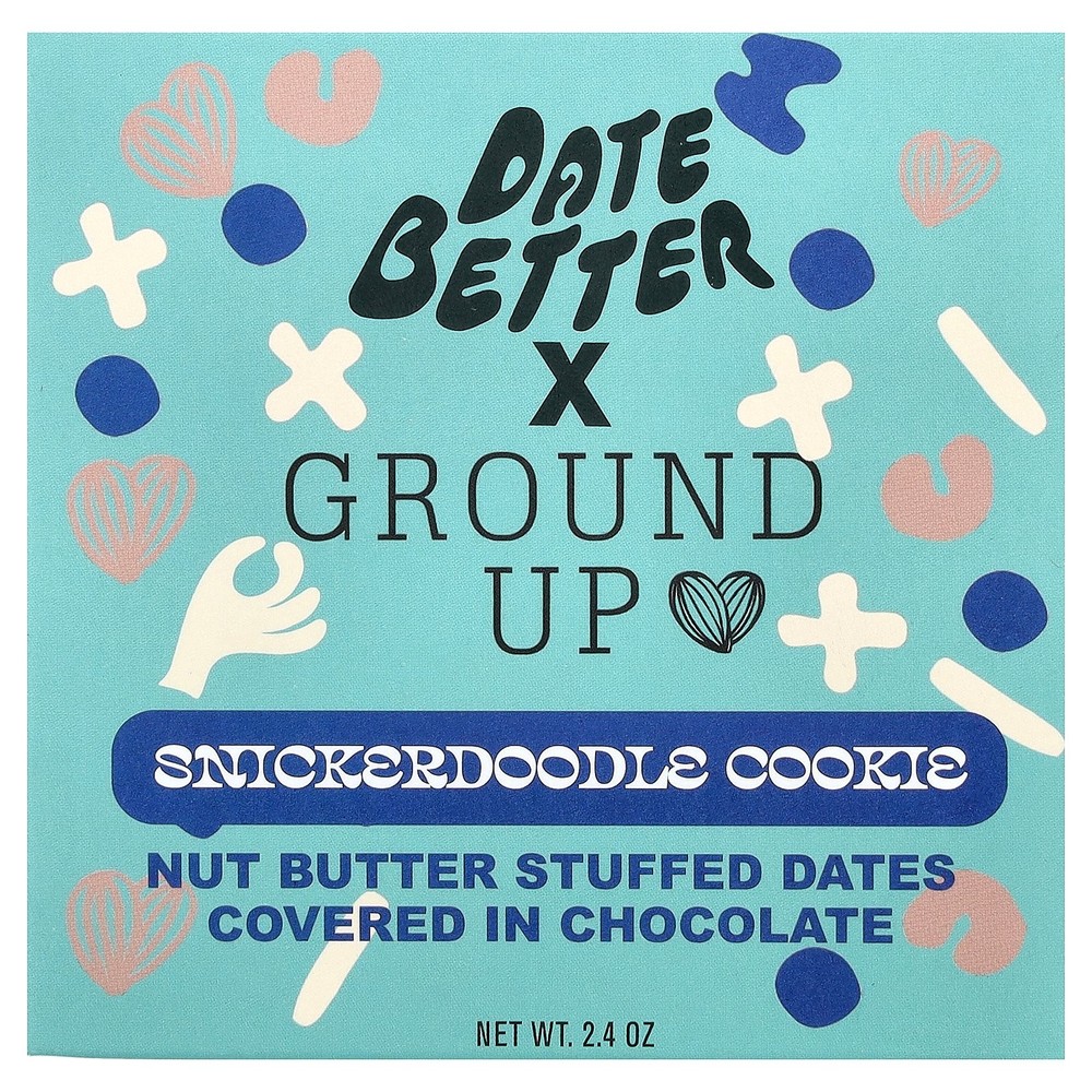 Ground Up, Dates, Snickerdoodle Cookie, 2.4 oz