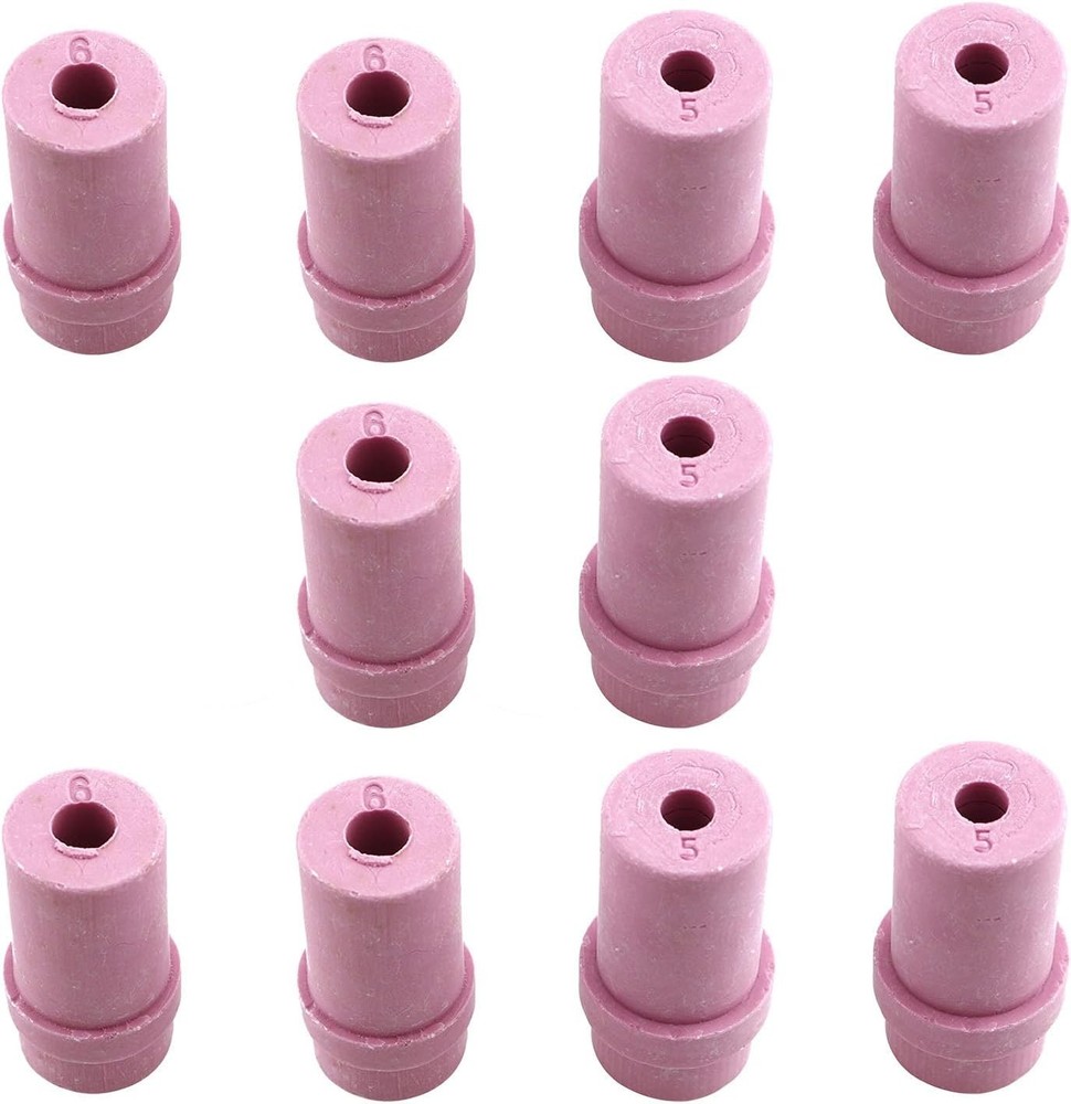 10 Pcs Ceramic Sandblast Tips Set for Pneumatic Blasting