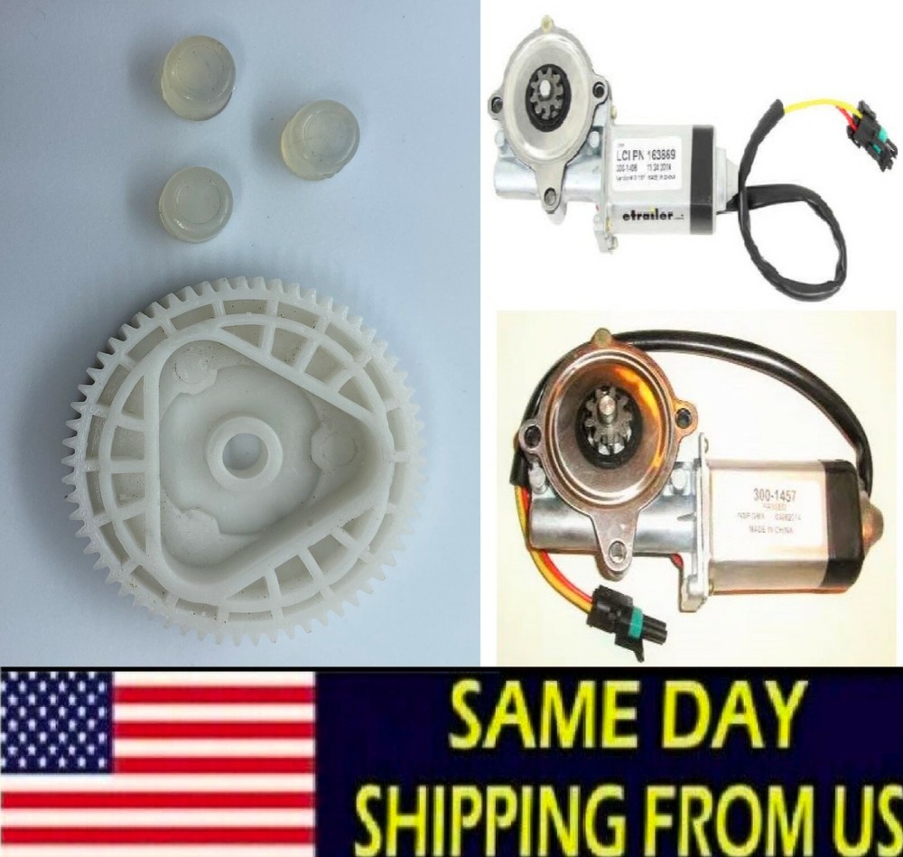 RV Stair Entry Step Motor Stripped Gear Repair kit for Lippert Kwikee Stromberg