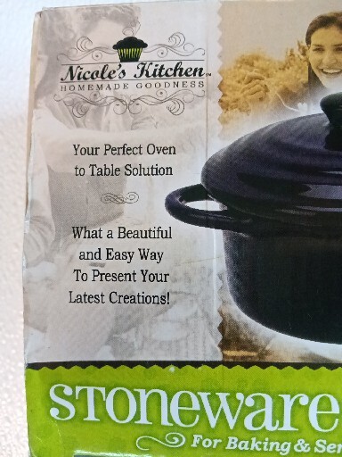 2 Mini-bakeware Stoneware Bakers by Nicole's Kitchen A74