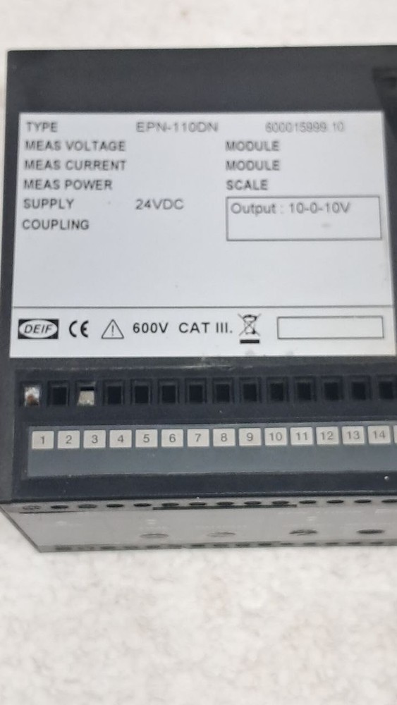 DEIF EPN-110DN ELECTRONIC POTENTIOMETER