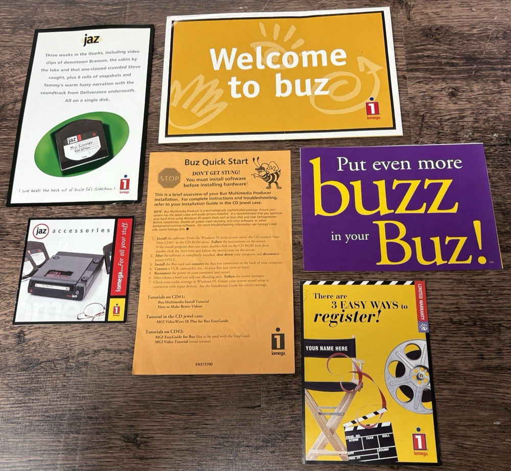 iomega buz Multimedia Producer, Complete Box