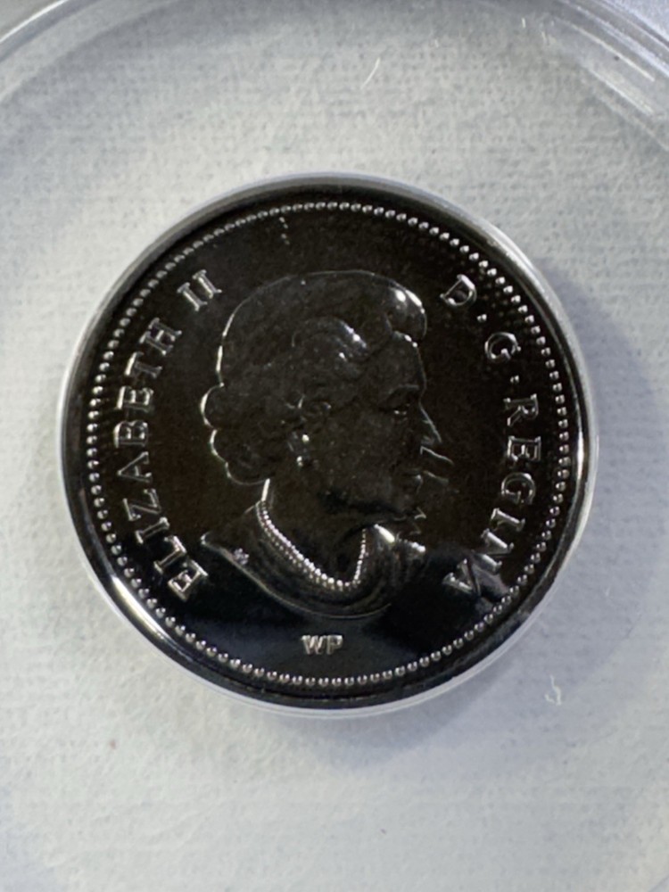 2003 Canada 25 Cents Graded MS 68 by ANACS