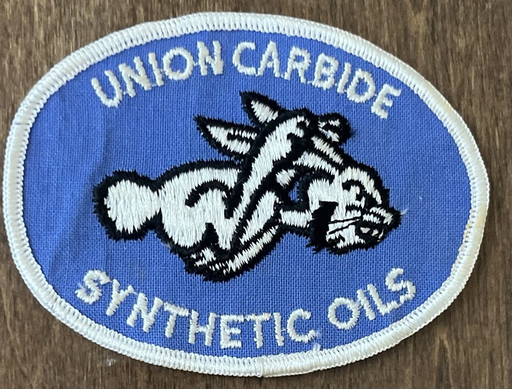 Vintage Union Carbide Synthetic Oils Patch