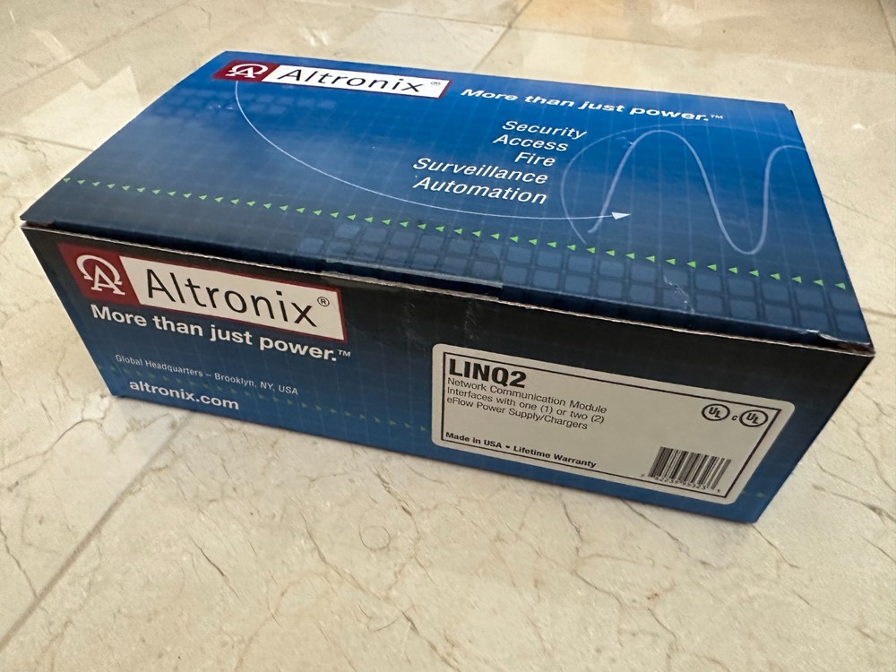 Altronix LINQ2 Network Communication Module Interface
