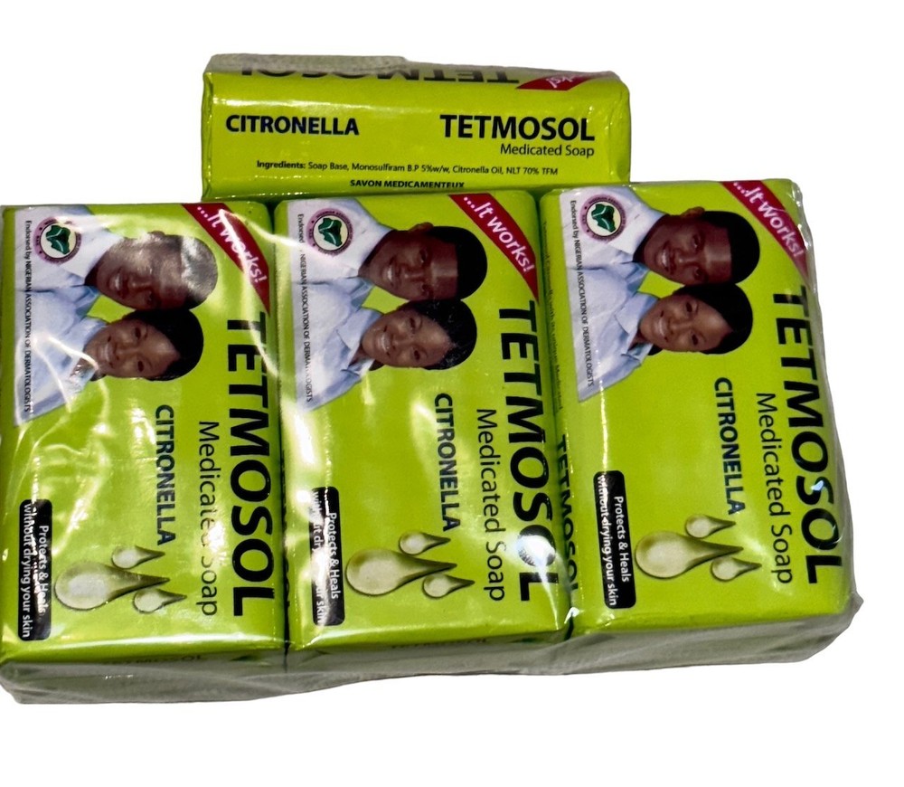 3 Pack Tetmosol Medicated Soap