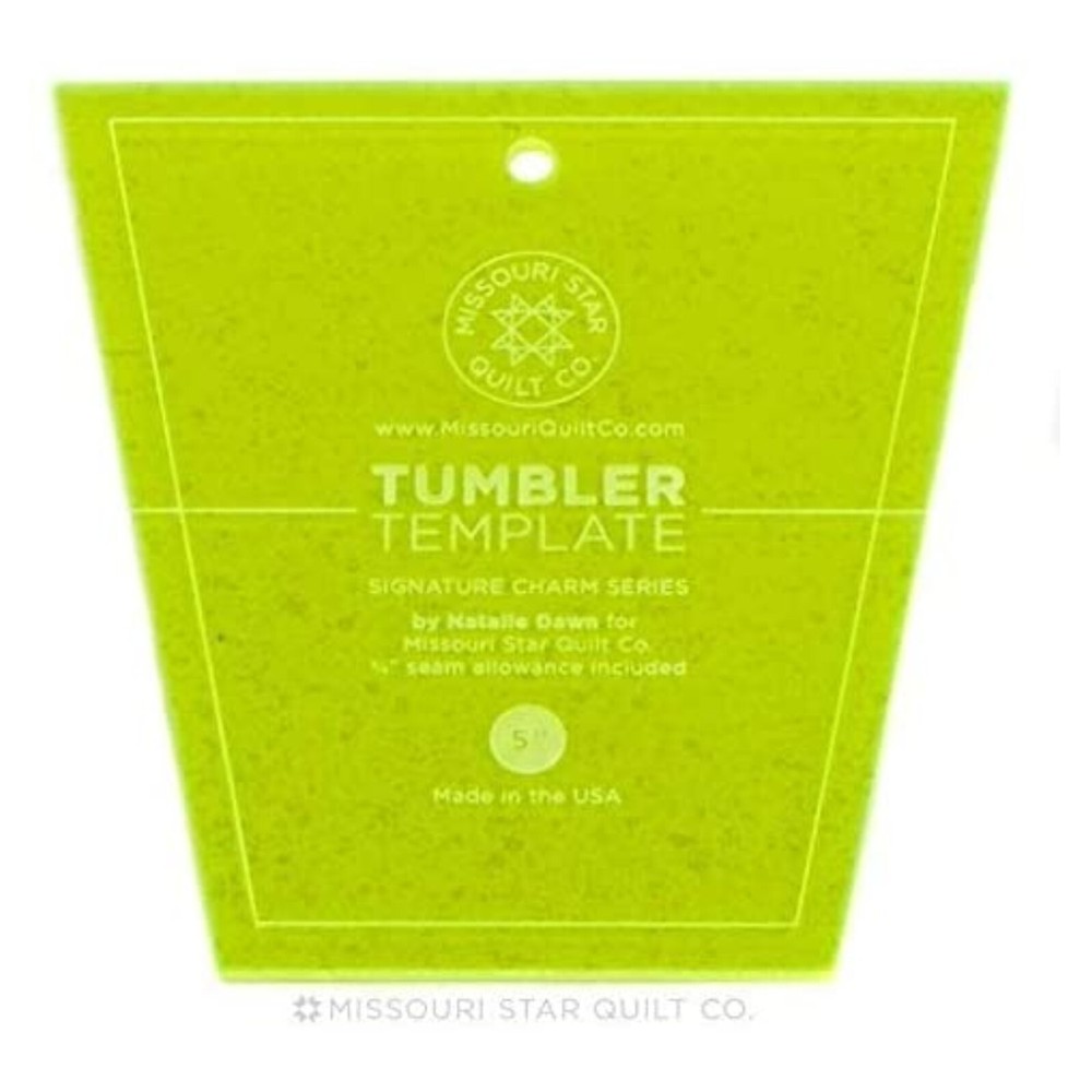 Missouri Star Tumbler Template~5''