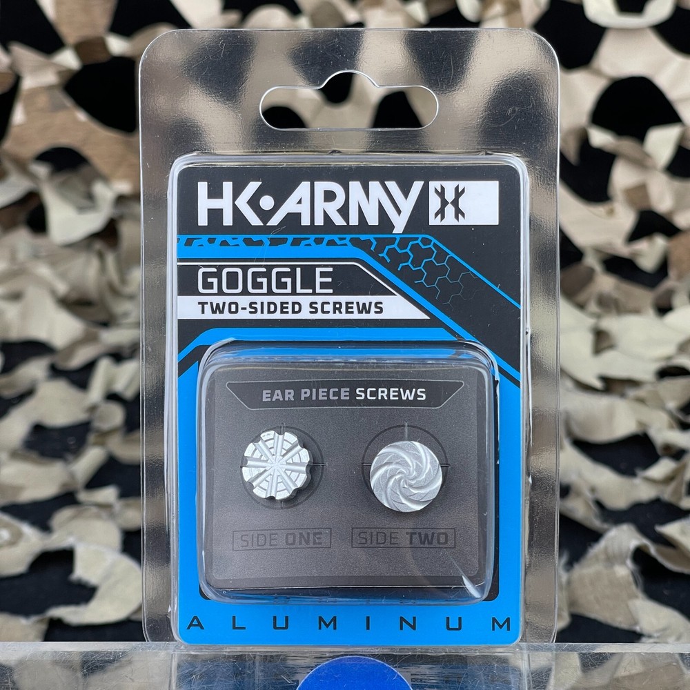 NEW HK Army KLR/Proflex Goggle Screw Set - Cyclone - Silver