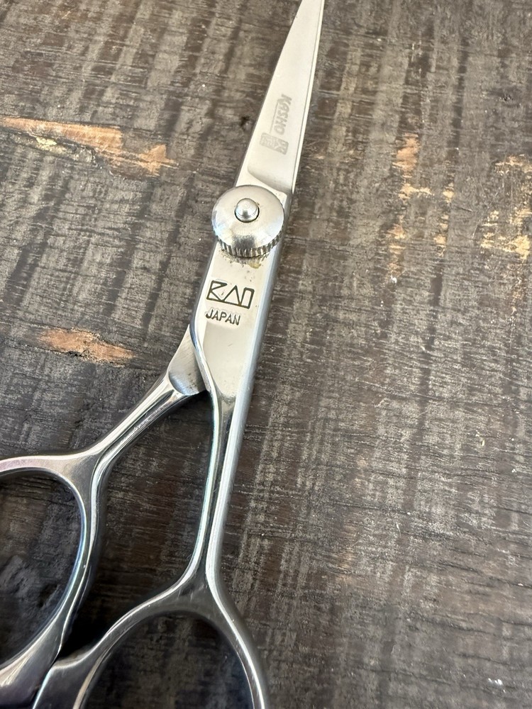 Kasho KDM Design Master 5.0 Straght Shears with leather case