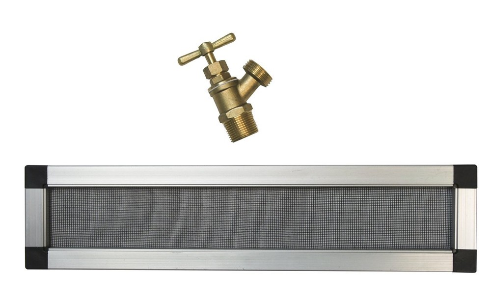 Rain Barrel Screen and Brass Spigot Kit