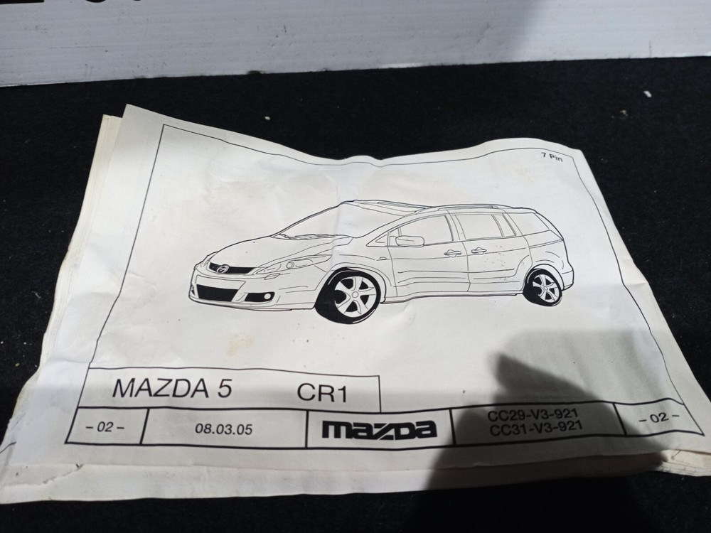 Mazda 5 Towbar Harness (B20203).