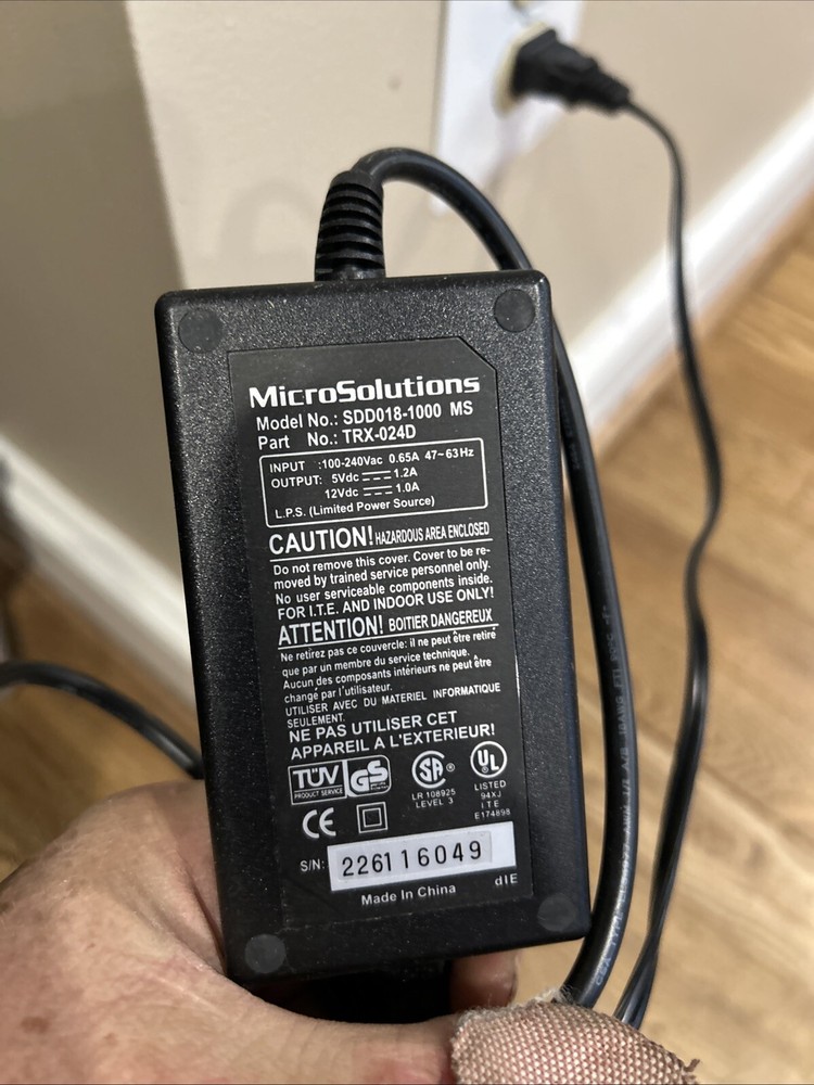 MicroSolutions Backpack CD-Rewriter 190130 Series 6