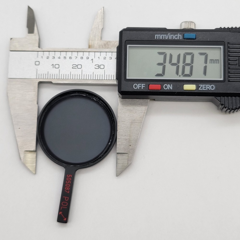 Leica Microscope Polarizer 505087 POL in Mount