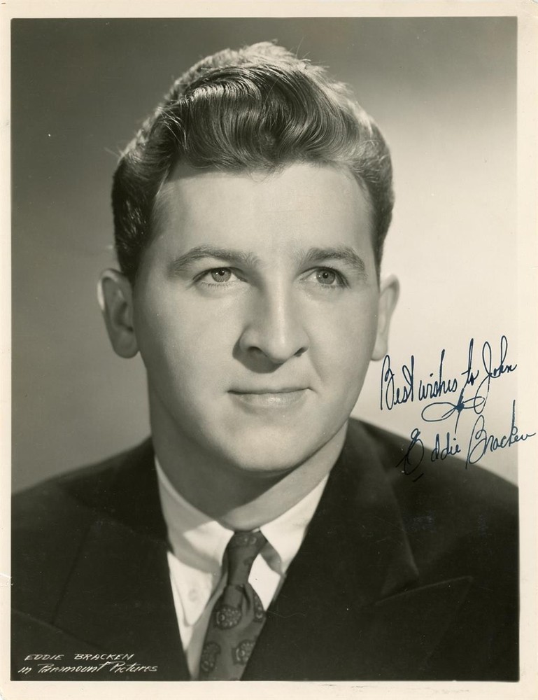 Eddie Bracken - Signed Vintage Photograph