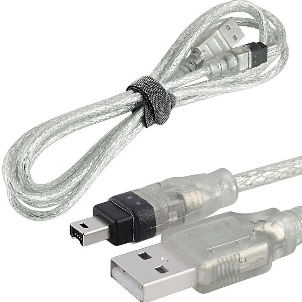 For Mini DV MiniDV USB Data Cable FireWire IEEE 1394 HDV Camcorder to Edit PC