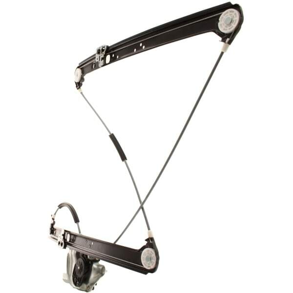 Front, Passenger Side Power Window Regulator, With Motor For 00-06 X5