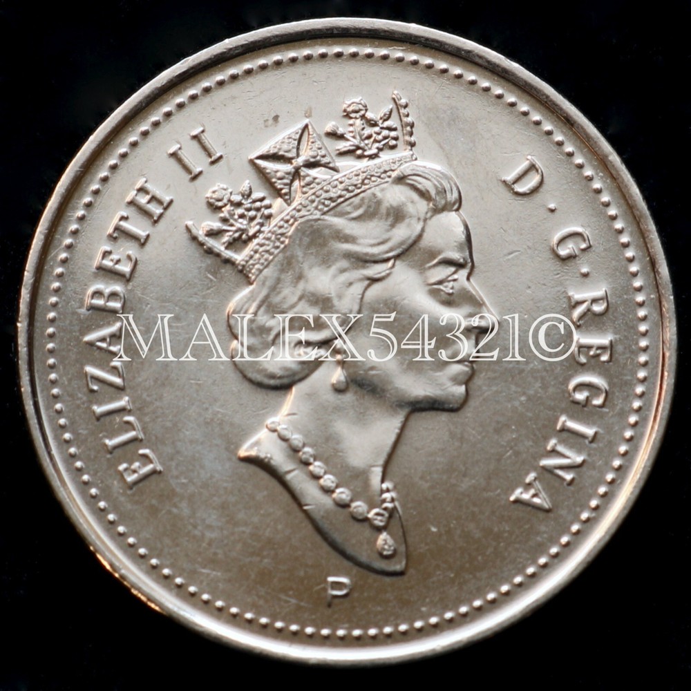 🇨🇦​ CANADA *RARE* 2000P 5 CENTS HIGH GRADE CIRCULATED