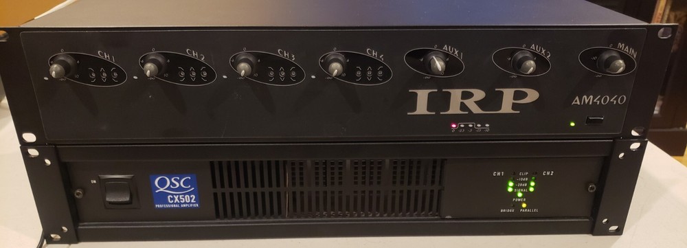 IRP AM4040 4 Channel Mixer with Equalizer