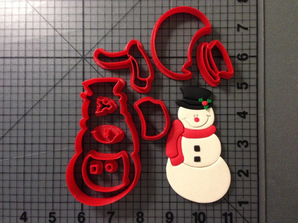 Snowman 101 Cookie Cutter Set