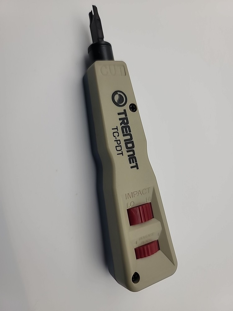 TRENDnet TC-PDT Pro Impact Punch Down Tool 2 Blades