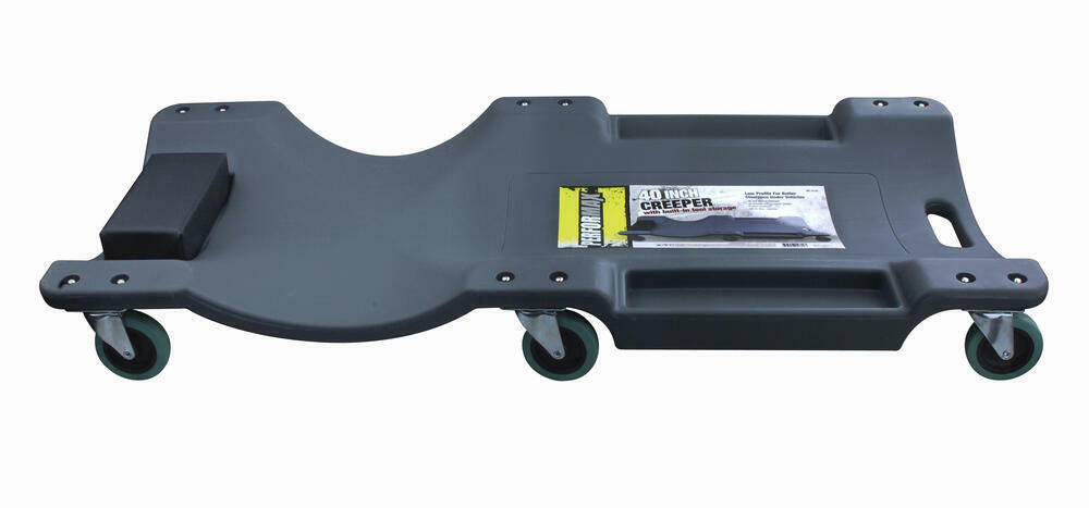40" Low Profile Shop Creeper with Built in Tool Storage and Head Rest - 300 lbs.