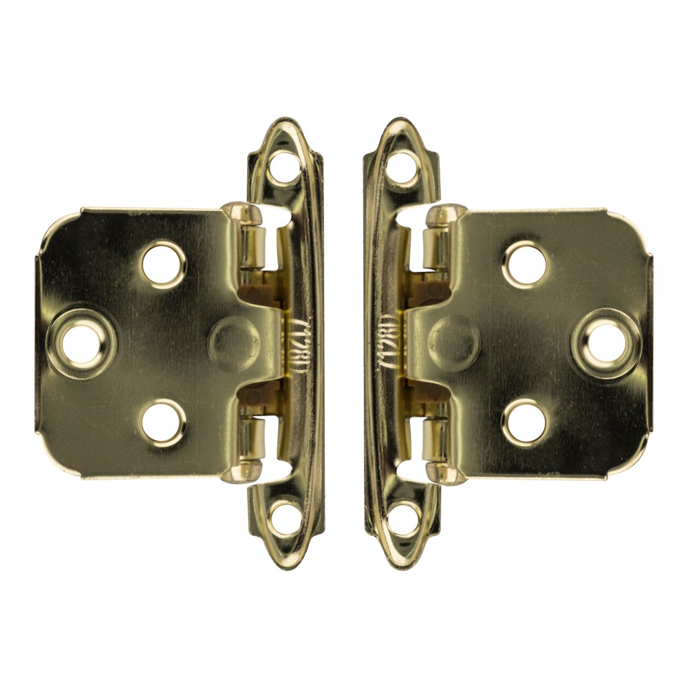 Non Self-Closing / Free Swinging Variable Overlay Flush Cabinet Hinge 3/8"