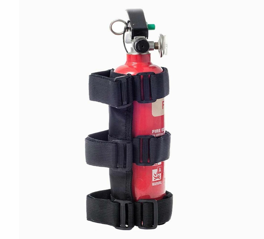Fire Extinguisher Holder Adjustable Roll Bar Extinguisher Strap Sling Bracket