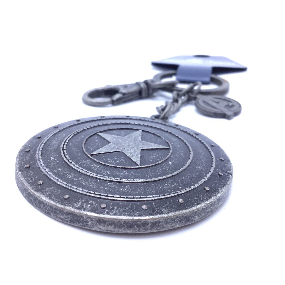 Universal Studios Marvel Comics Captain America Shield Metal Key Chain New