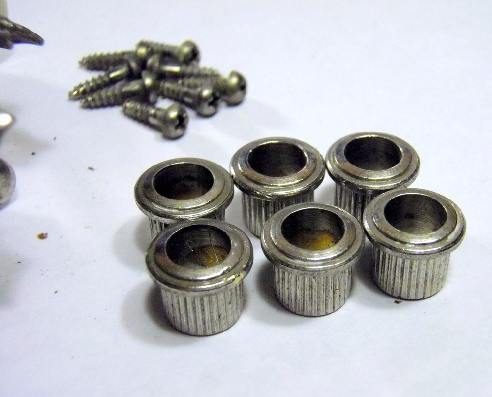 1961 Kluson SingleLine Tuning Machine Set SplitPost Airline National Supro Tuner