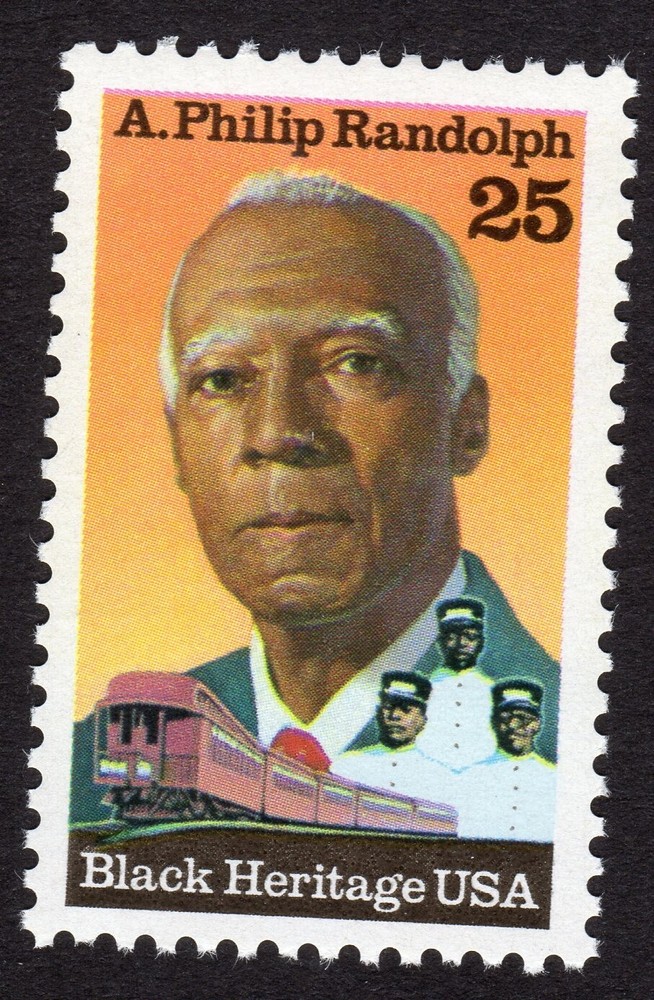Scott #2402 A. Philip Randolph Single Stamp - MNH