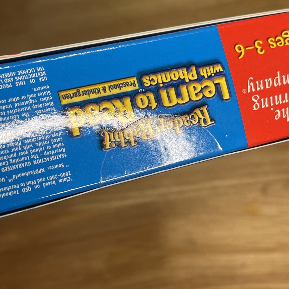 Reader Rabbit Learn To Read With Phonics Preschool & Kindergarten Age 3-6