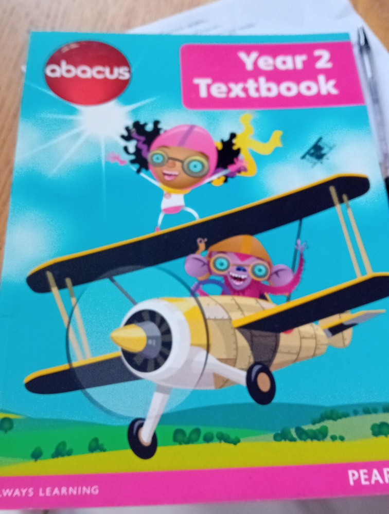 Abacus. Year 2 Textbook Always Learning Educational Maths Problem Solving. Vgc