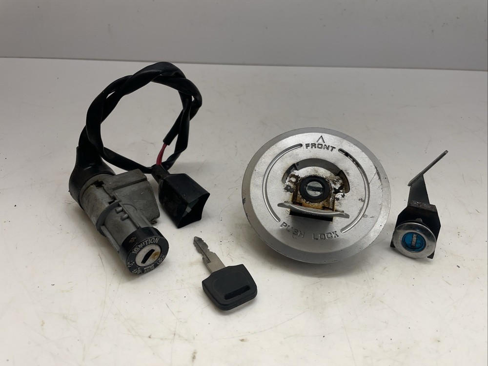 ♻️ Honda Cbf 125 M-a 2008 - 2015 Complete Lock Set Kit & Key ♻️